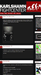 Mobile Screenshot of karlshamnfightcenter.se
